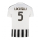 Juventus Manuel Locatelli #5 Replike Domaci Dres 2026-27 Kratak Rukav